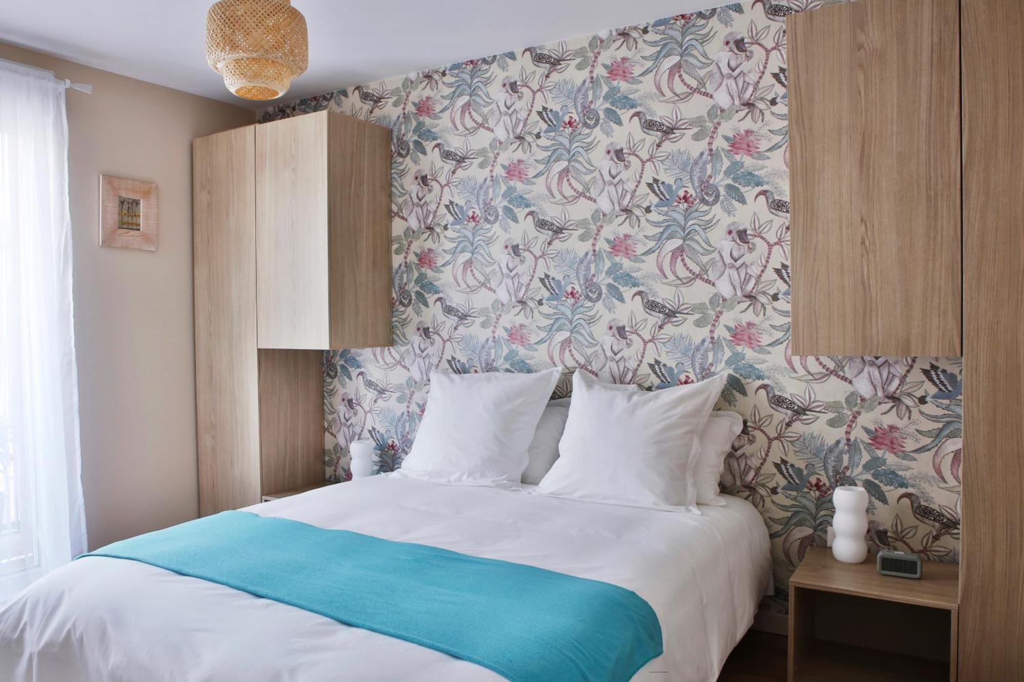 "Starry In So" 47M2, Lits Jumeaux, Parking Gratuit, Rue Calme Et Arboree, Metro 10 Min, Stade De France 24Min A Pied 圣旺 外观 照片