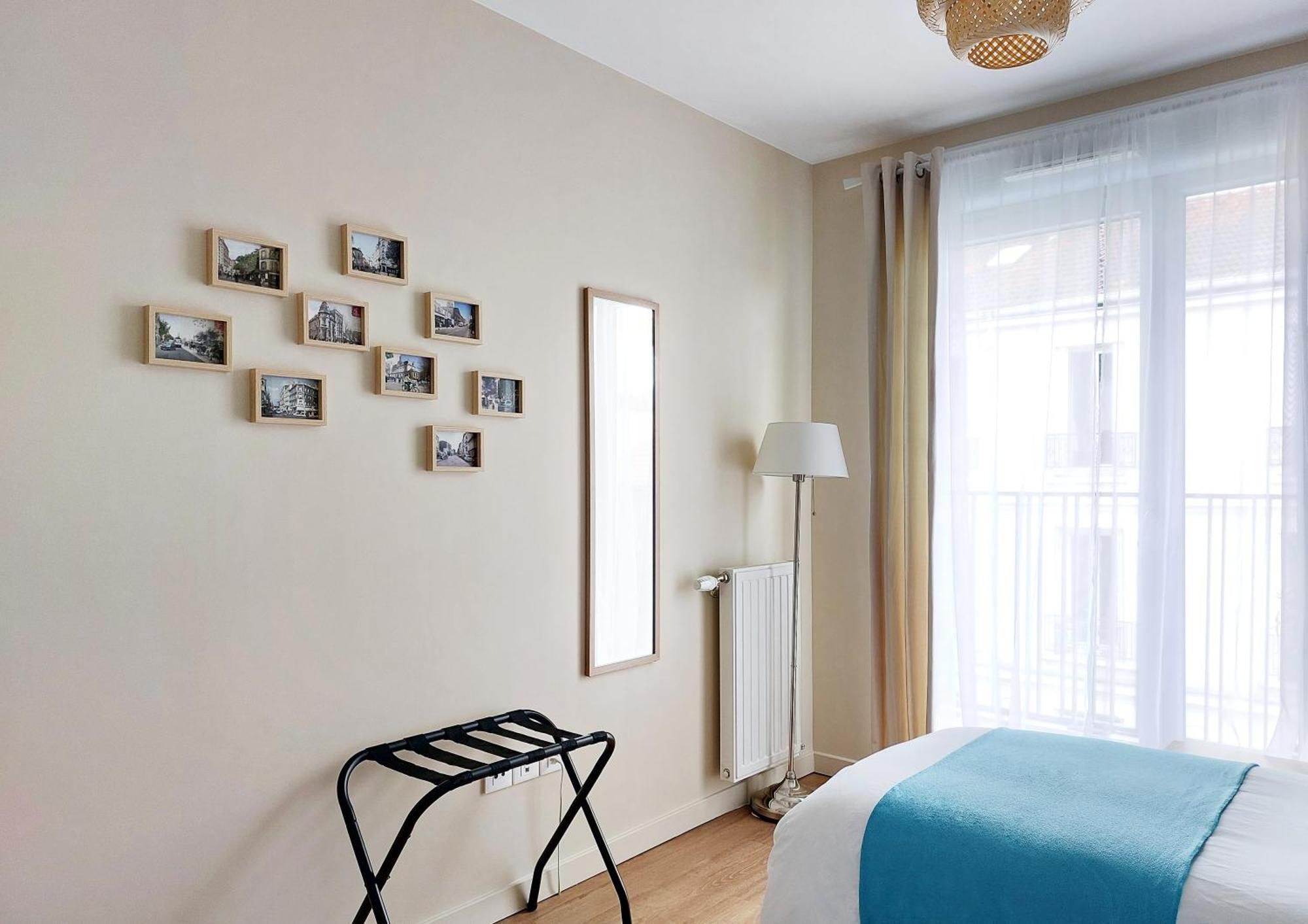 "Starry In So" 47M2, Lits Jumeaux, Parking Gratuit, Rue Calme Et Arboree, Metro 10 Min, Stade De France 24Min A Pied 圣旺 外观 照片
